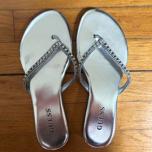Guess Sequin Sandals ✨